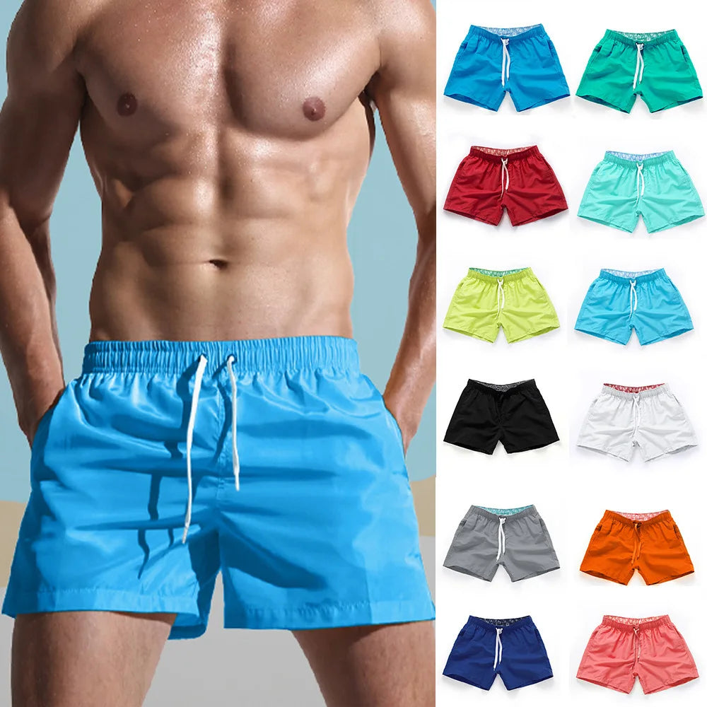 Casual Brand Swim Shorts with Pocket Quick Dry - Style Savvy Collections