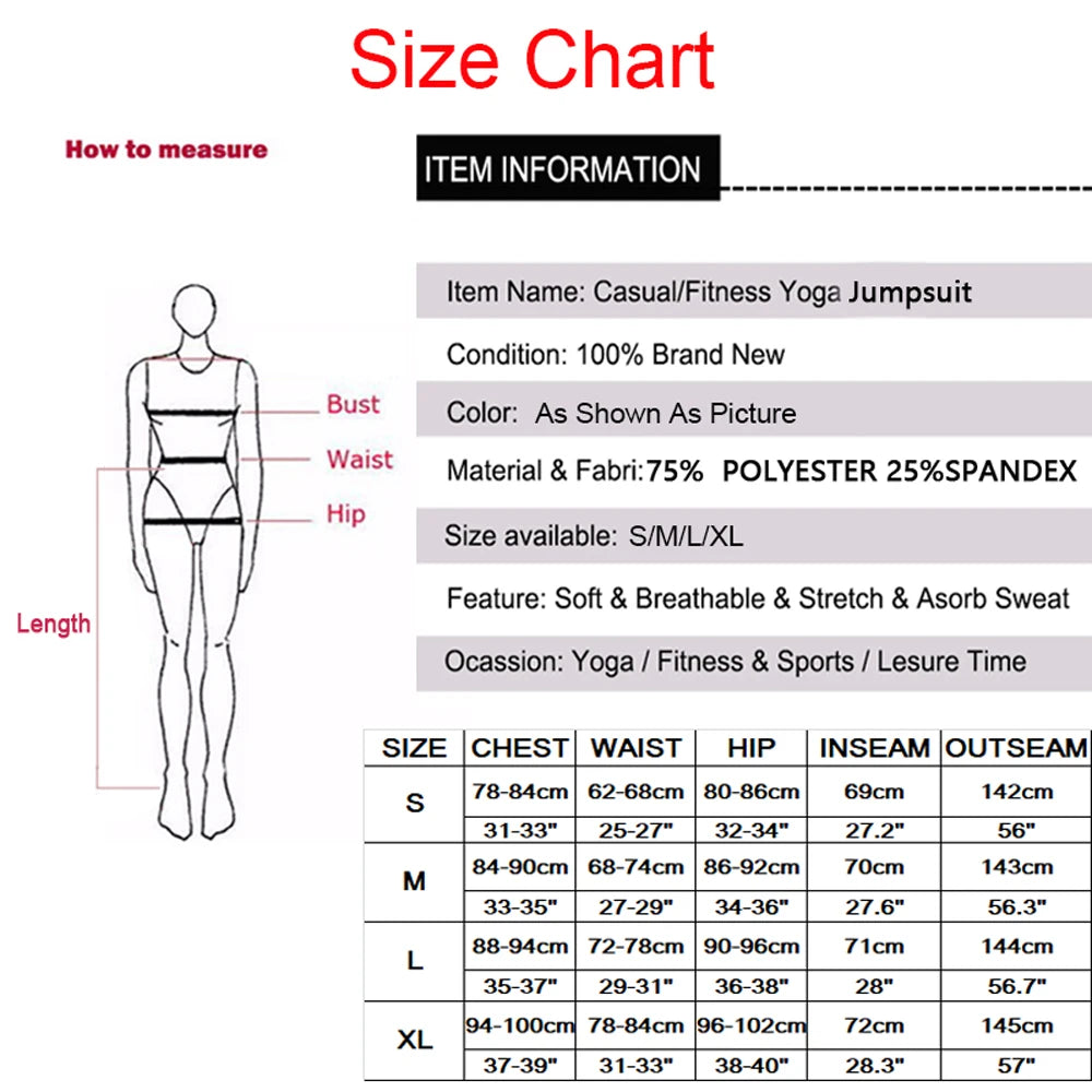 Women’s Halter Long Jumpsuits Skinny Backless Sleeveless Workout Overalls Tracksuit Sportswear Fashion Yoga Suit Gym Sport Set