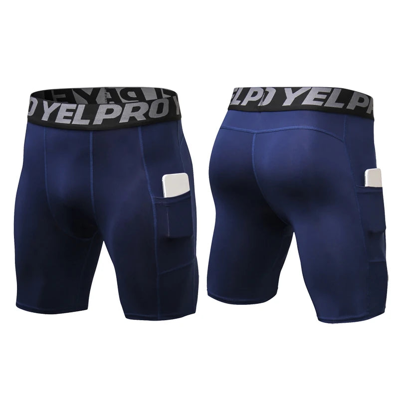 Men's Quick Dry Compression Running Shorts