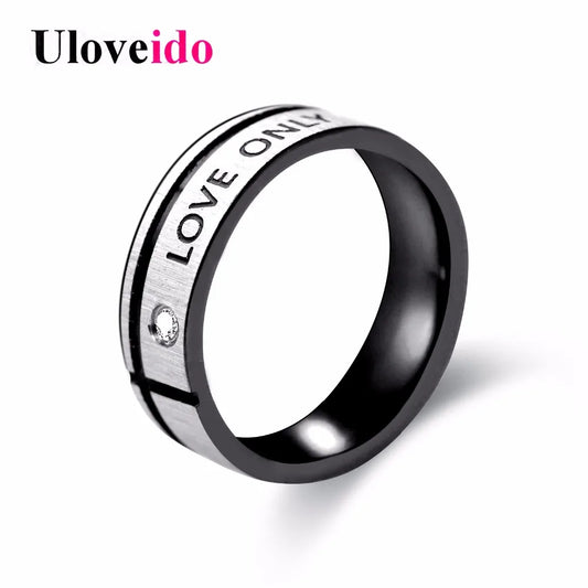 Uloveido Men's Jewelry Wedding Ring