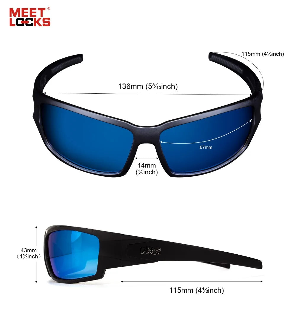 MEETLOCKS Cycling Bike Polarized Sun Glasses - Style Savvy Collections