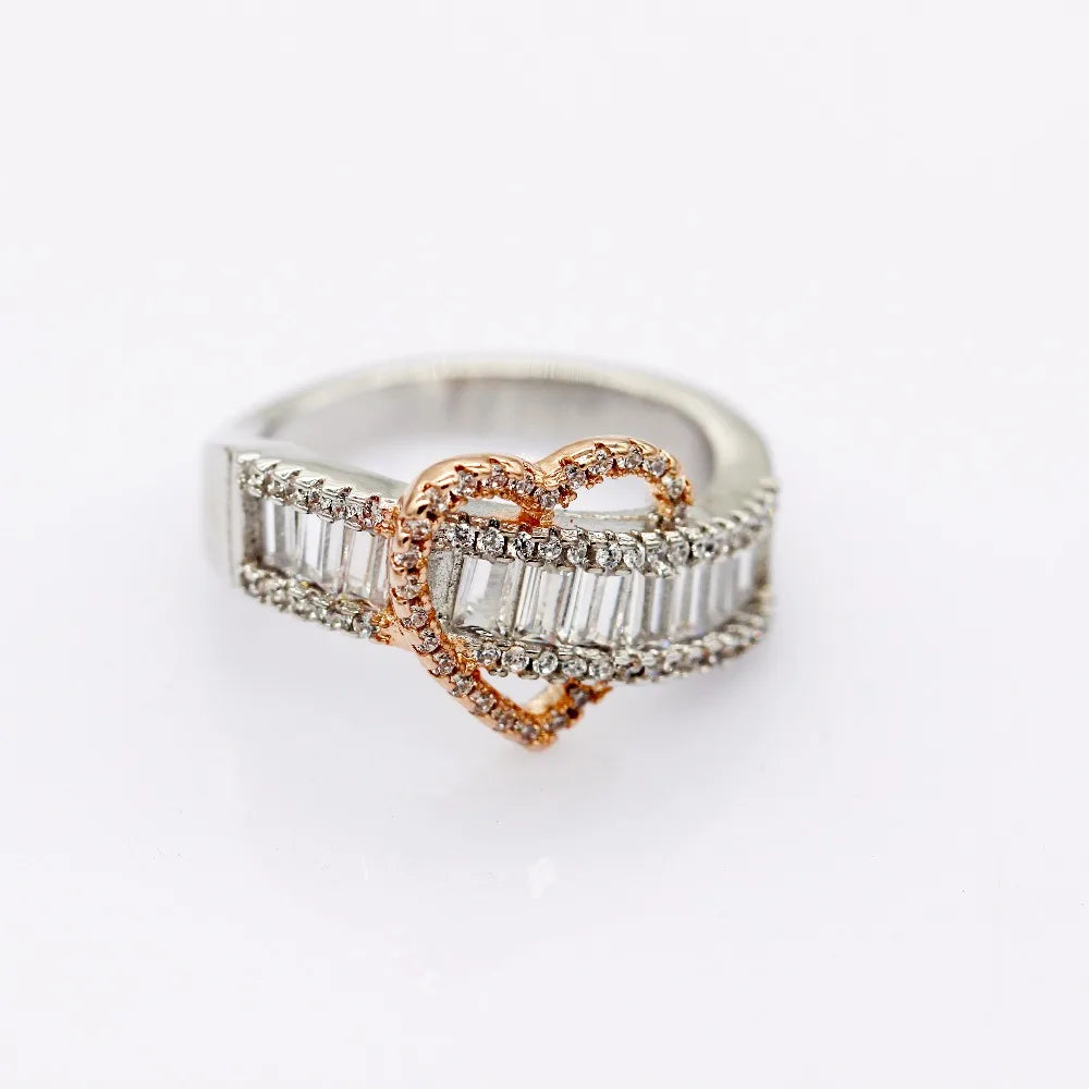 Women's US STOCK Uloveido Love Heart   Zirconia Accessories