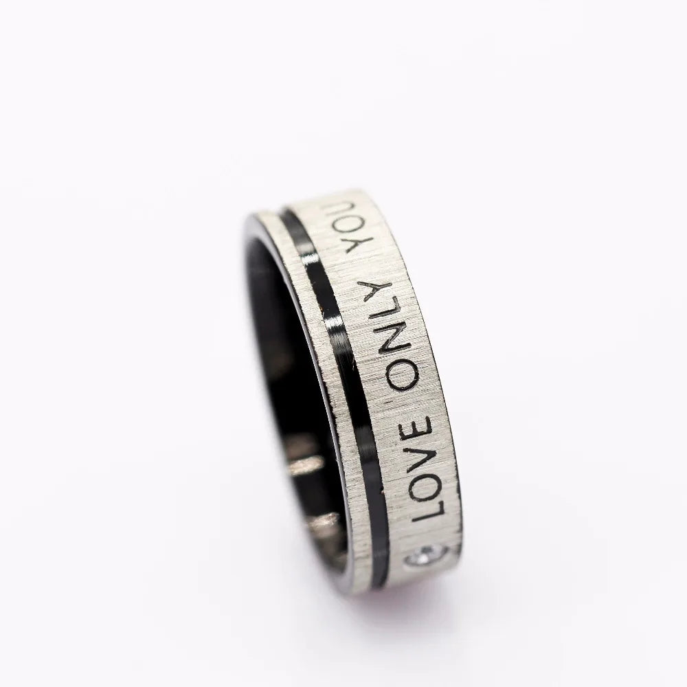 Uloveido Men's Jewelry Wedding Ring