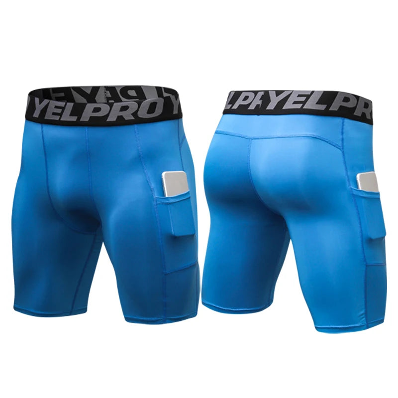 Men's Quick Dry Compression Running Shorts