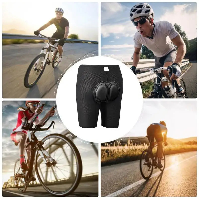 Breathable Cycling Shorts Silicone Silicone Cycling Shorts Lightweight Comfortable