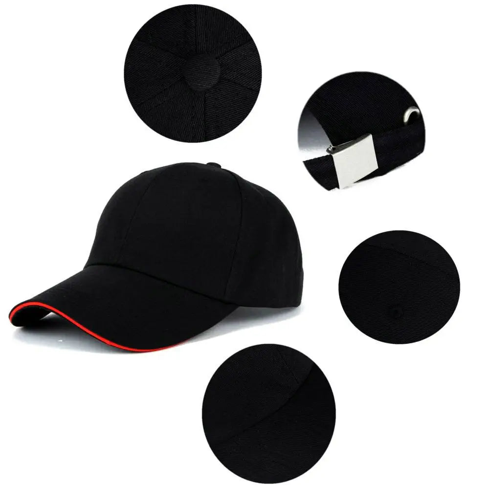 Solid Color Baseball Cap Snapback - Style Savvy Collections