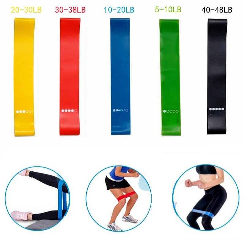 2/5pcs Resistance Bands Yoga Band