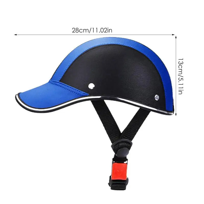 Open Face Motorcycle Helmet Baseball Caps, bikes, scooters, - Style Savvy Collections