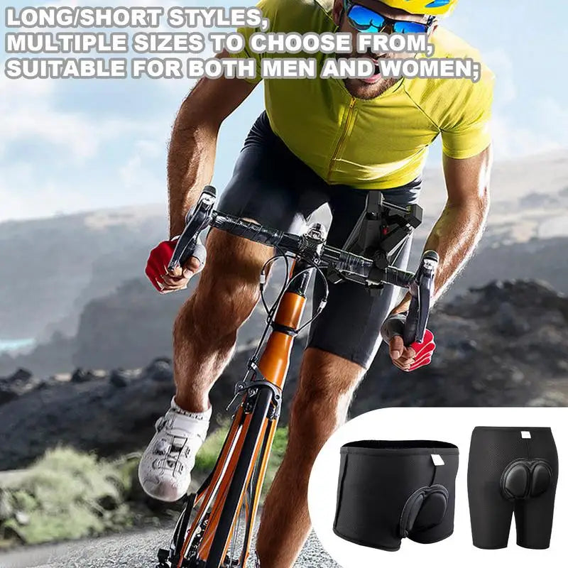 Breathable Cycling Shorts Silicone Silicone Cycling Shorts Lightweight Comfortable